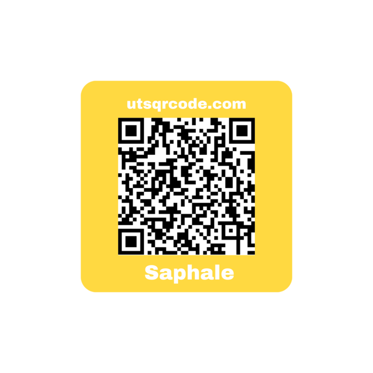 Saphale UTS QR Code