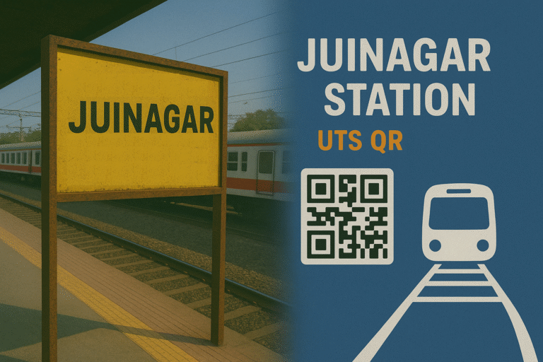 Juinagar UTS QR Code – Fast & Convenient Ticket Booking for Harbour Line