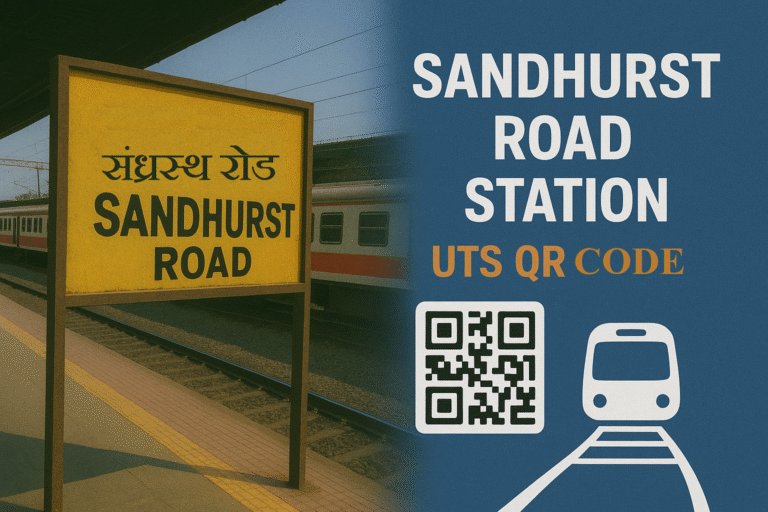 Sandhurst Road UTS QR Code – Easy & Fast Ticket Booking for Central & Harbour Line Passengers
